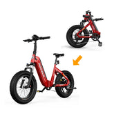 HOVSCO HovBeta 20" Foldable Fat Tire Electric Bike - Green Vista Living